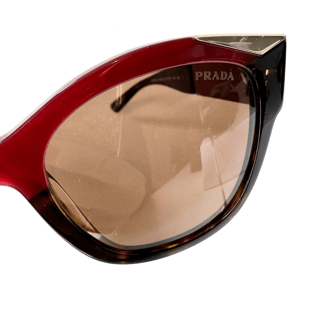 Prada Tortoise Cat Eye Sunglasses