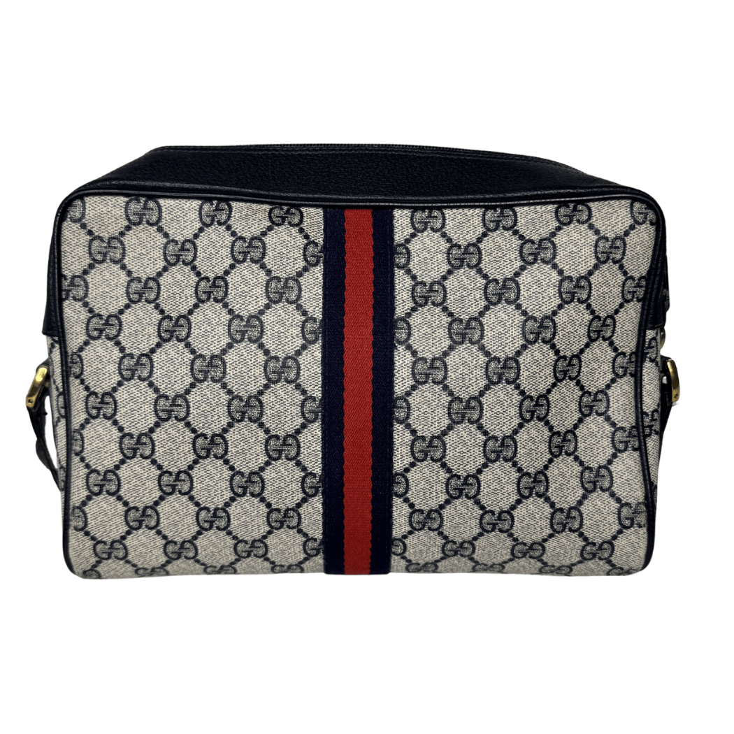 Gucci Vintage GG Supreme Web Crossbody Bag