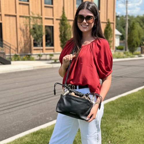 Burberry House Check Little Crush Crossbody Bag