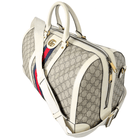 Gucci GG Supreme White Savoy Duffel