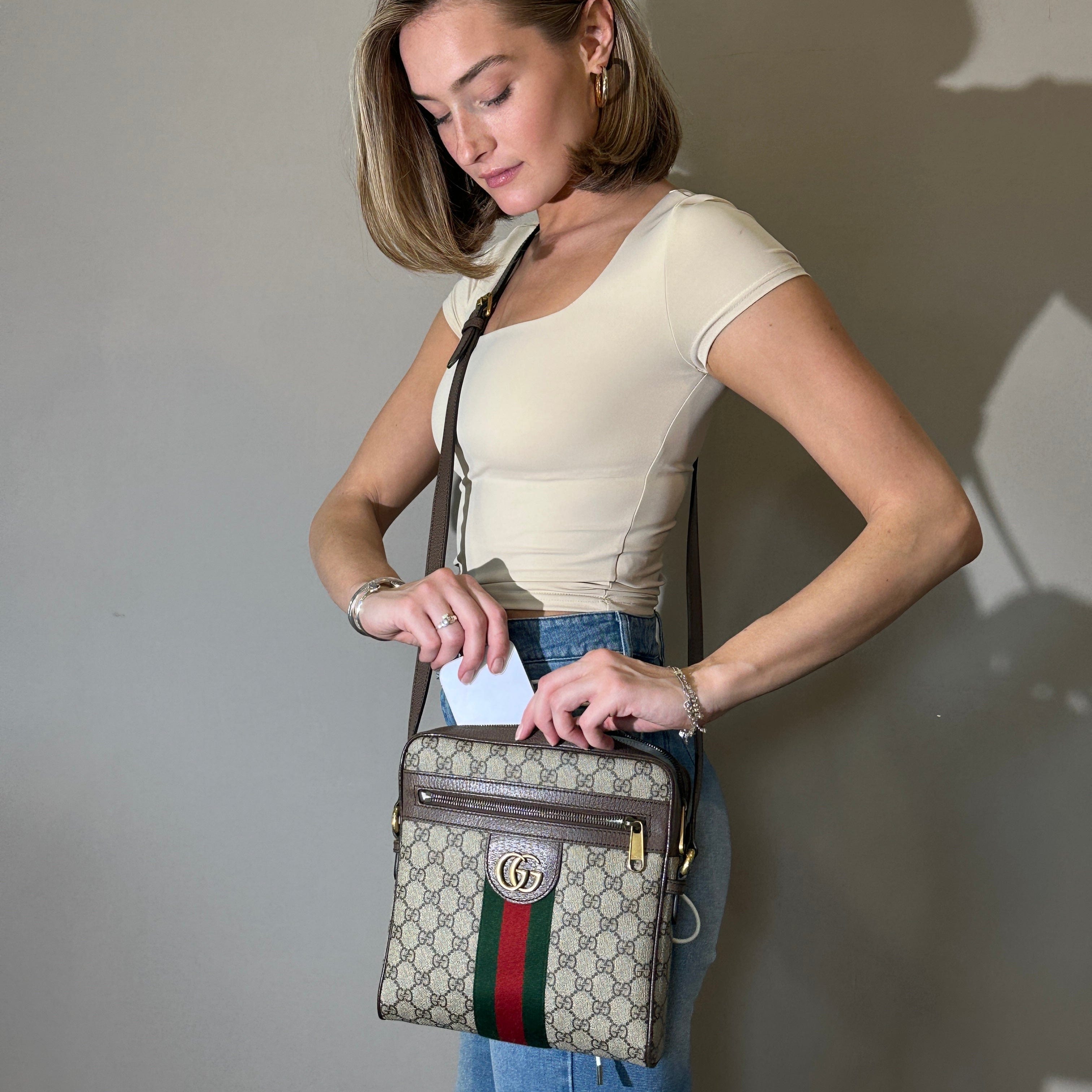 Gucci Small Ophidia Messenger Bag