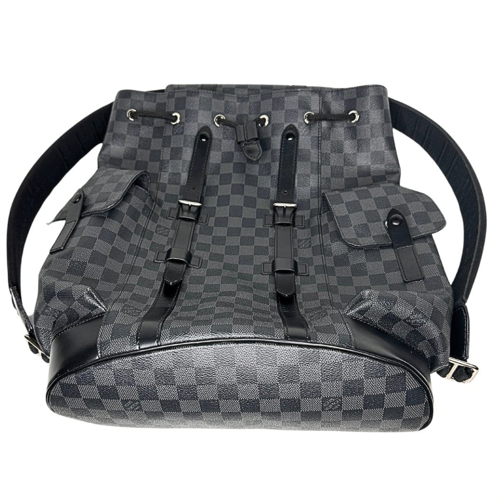 Louis Vuitton Damier Graphite Christopher MM Backpack