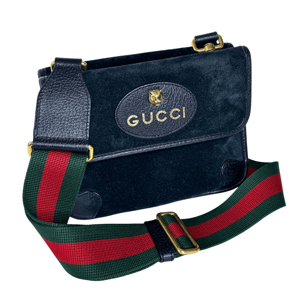 Gucci Neo Suede Messenger Bag