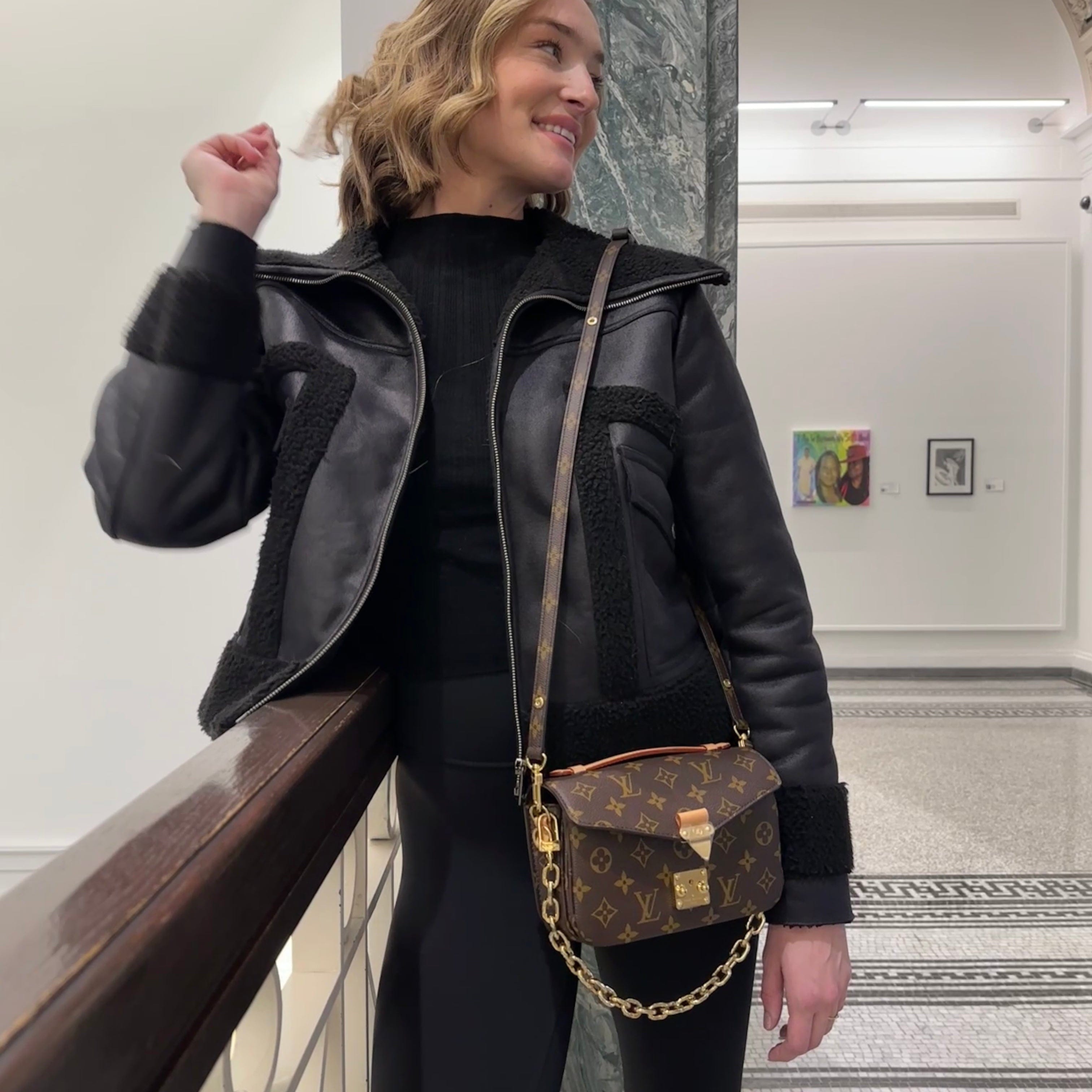 Louis Vuitton Monogram East West Metis Pochette