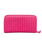 Bottega Veneta Intrecciato Zip Around Wallet