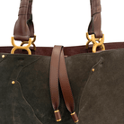 Chloe Marci Suede-Patchwork Tote