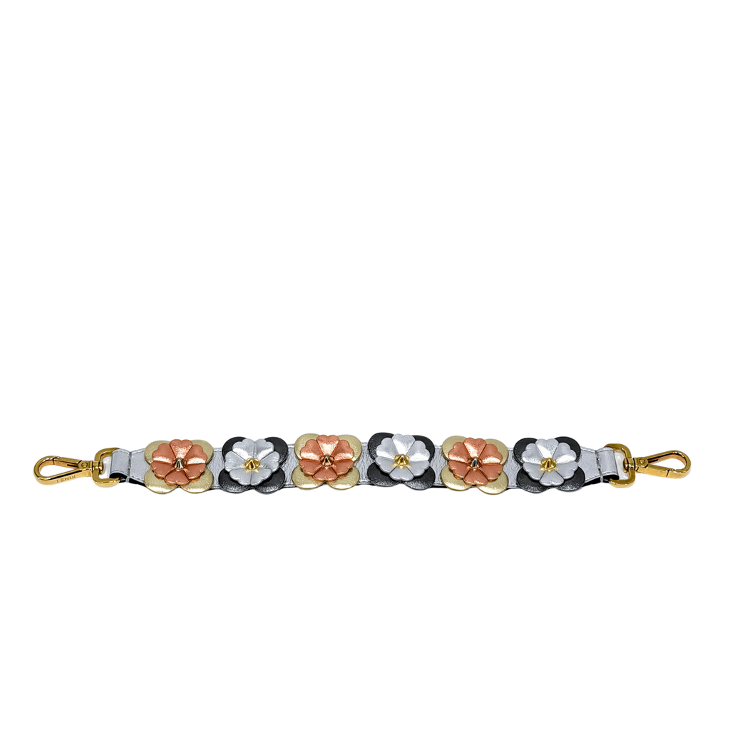 Fendi Flowerland Studded Mini Bag Strap