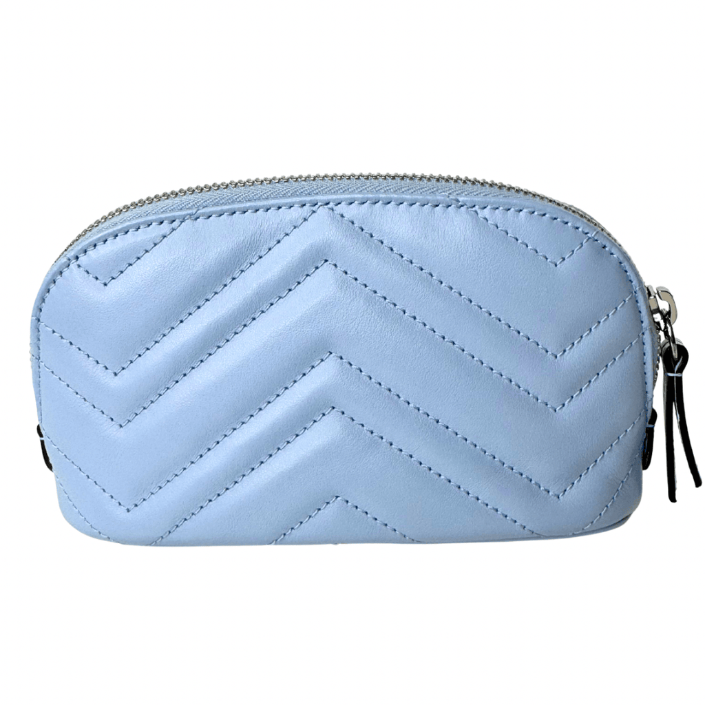 Gucci Marmont Chevron Zip Pouch