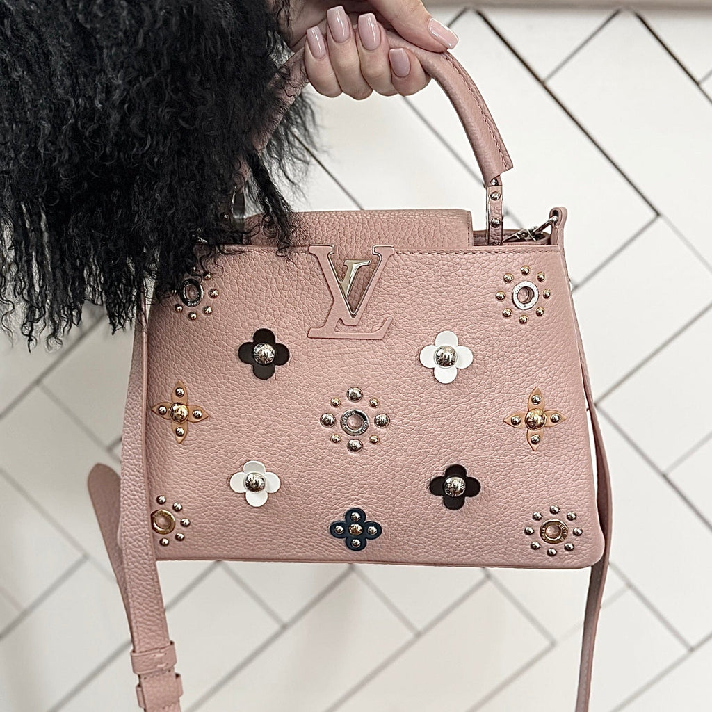 Louis Vuitton Capucines Taurillon Leather Mechanical Flowers PM