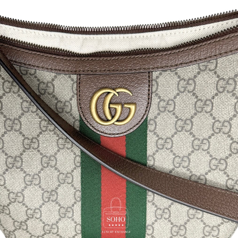 Gucci Small GG Supreme Ophidia Shoulder Bag w/ Tags