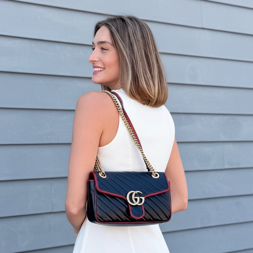 Gucci Marmont Torchon Shoulder Bag
