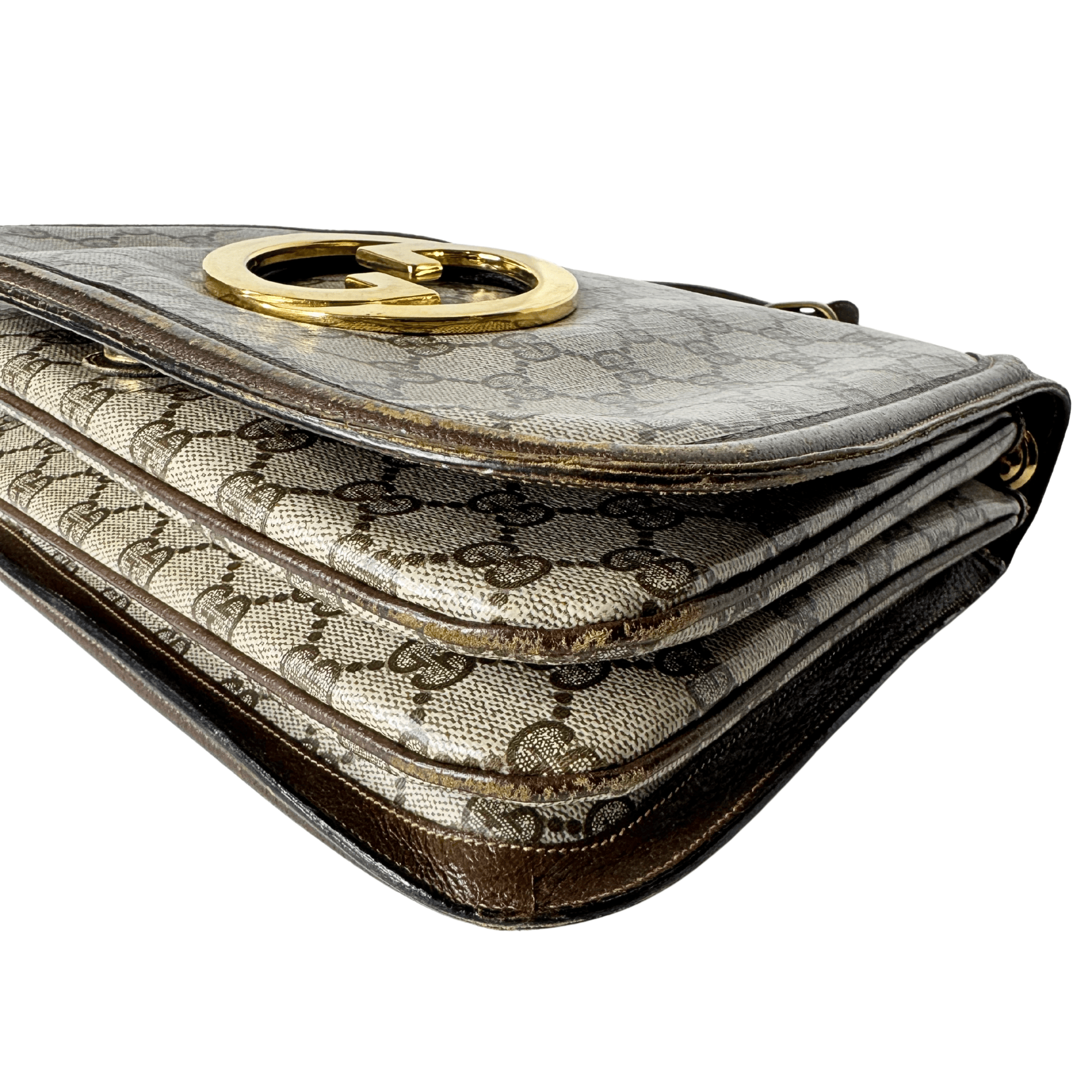 Gucci GG Canvas Blondie Shoulder Bag