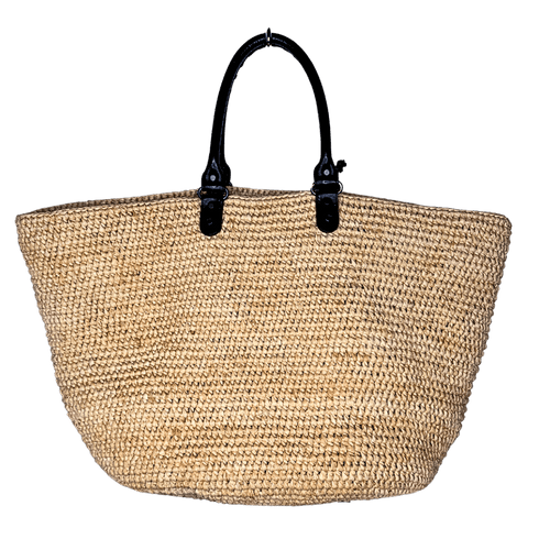Balenciaga Raffia Panier Tote