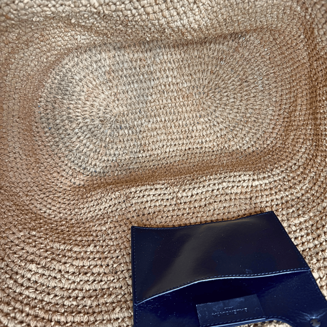 Balenciaga Raffia Panier Tote