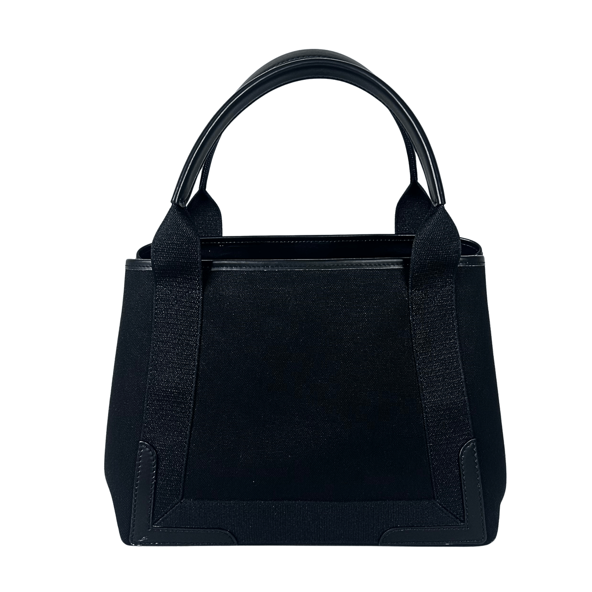 Balenciaga Cabas Canvas Logo Tote with Pouch