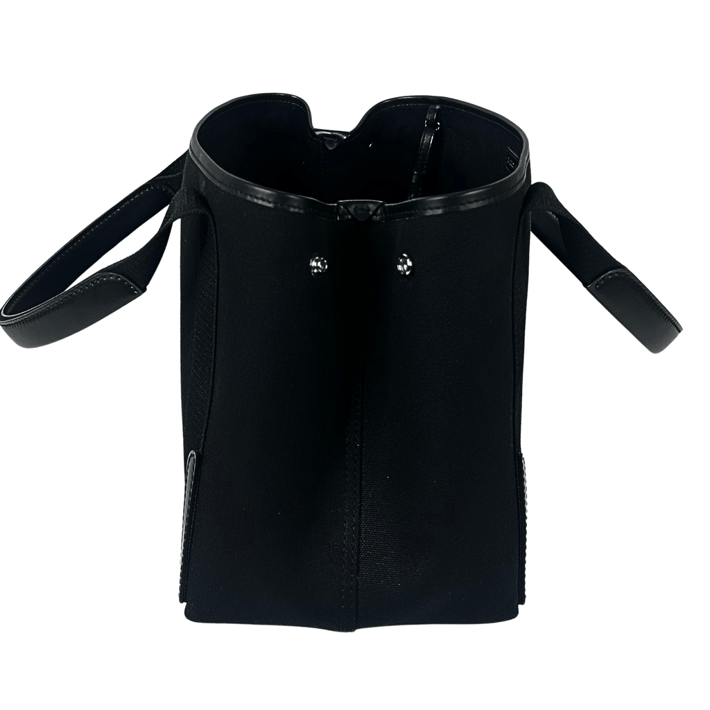 Balenciaga Cabas Canvas Logo Tote with Pouch