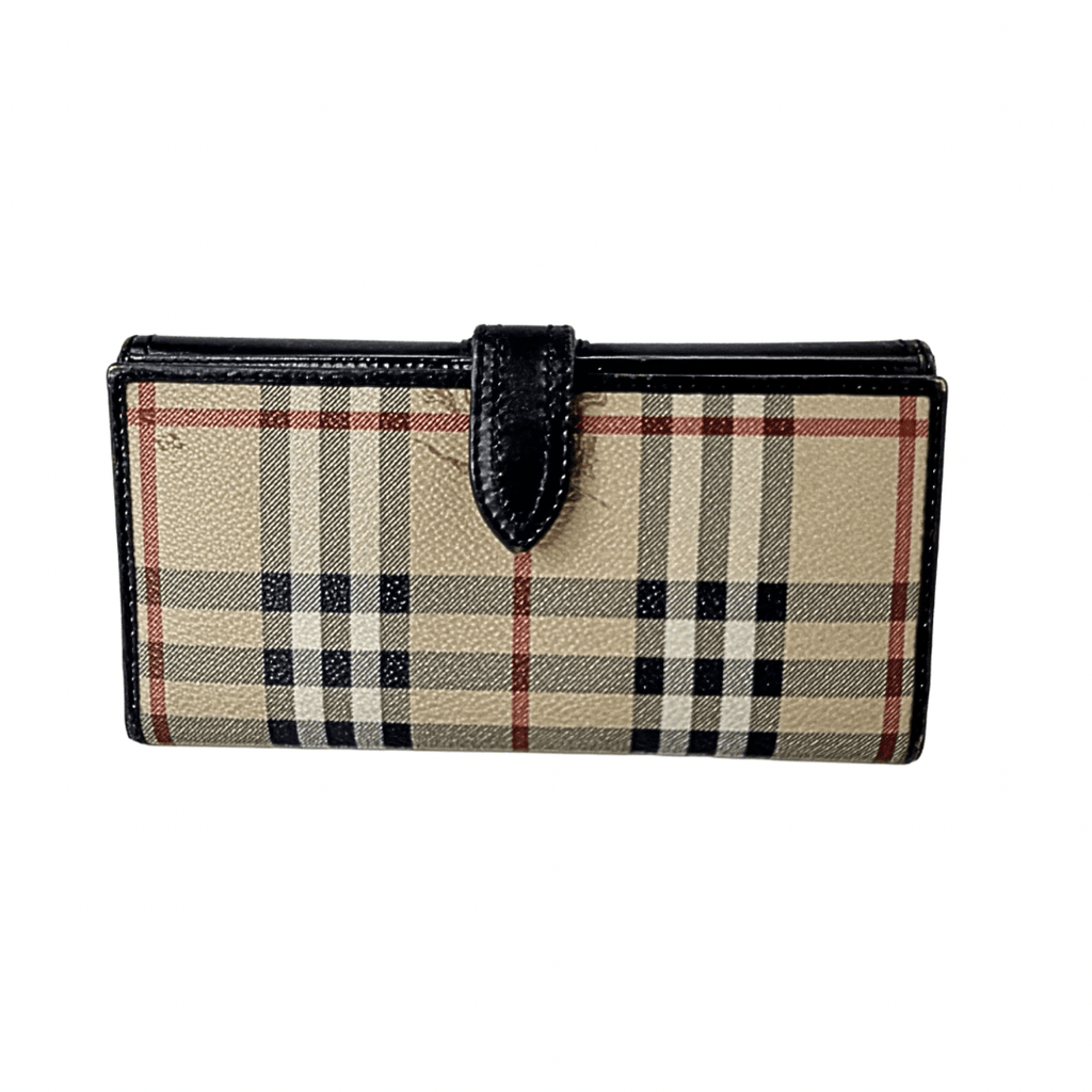 Burberry Haymarket Check Wallet
