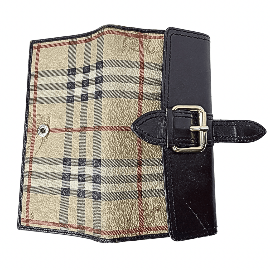 Burberry Haymarket Check Wallet