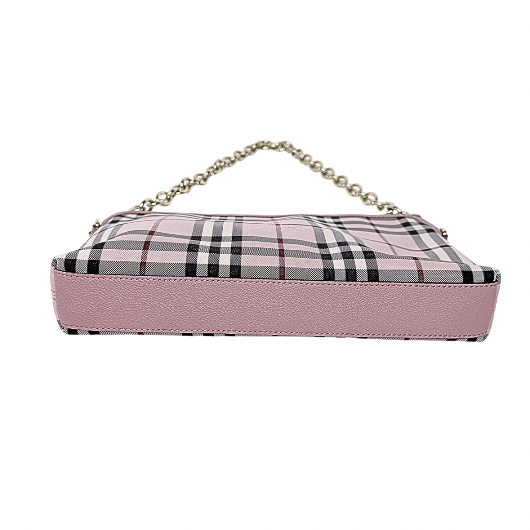 Burberry Horseferry Check Pink Crossbody