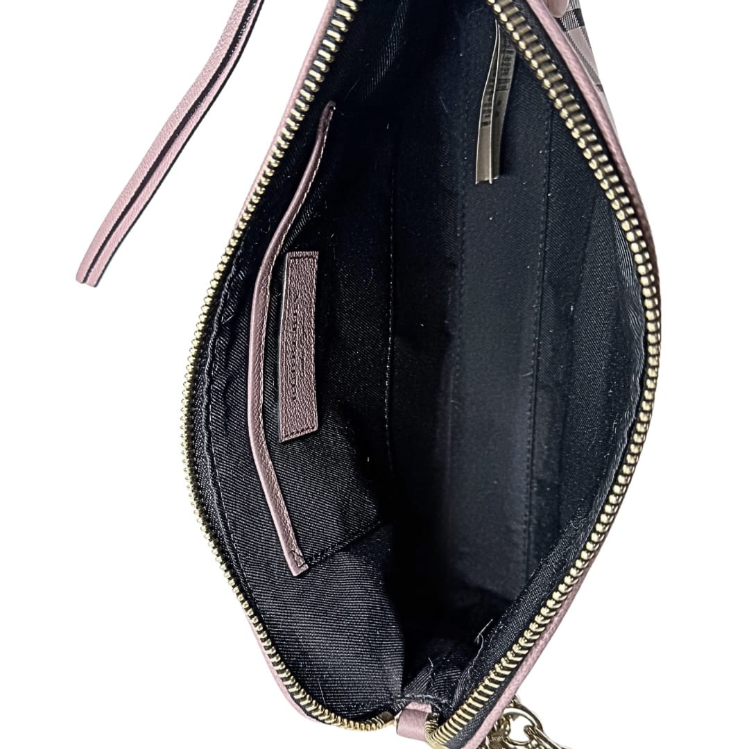 Burberry Horseferry Check Pink Crossbody
