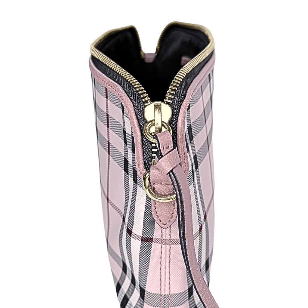 Burberry Horseferry Check Pink Crossbody