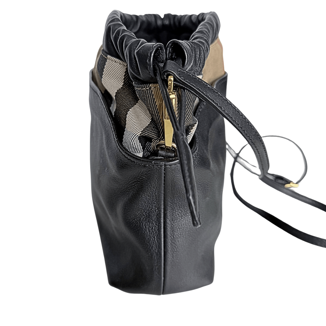 Burberry House Check Little Crush Crossbody Bag