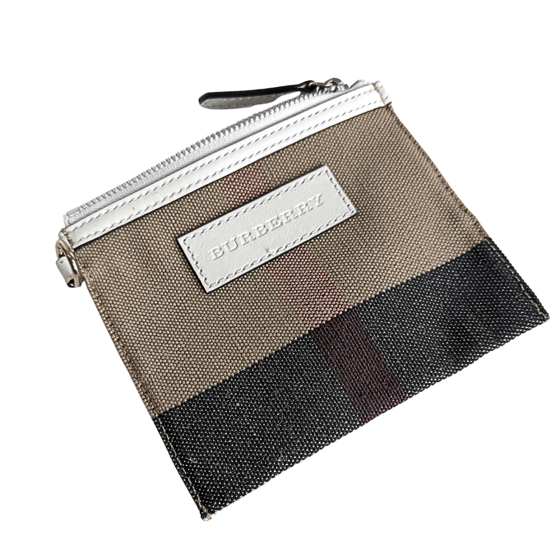 Burberry Mini Mega Check Ashby Bucket Bag