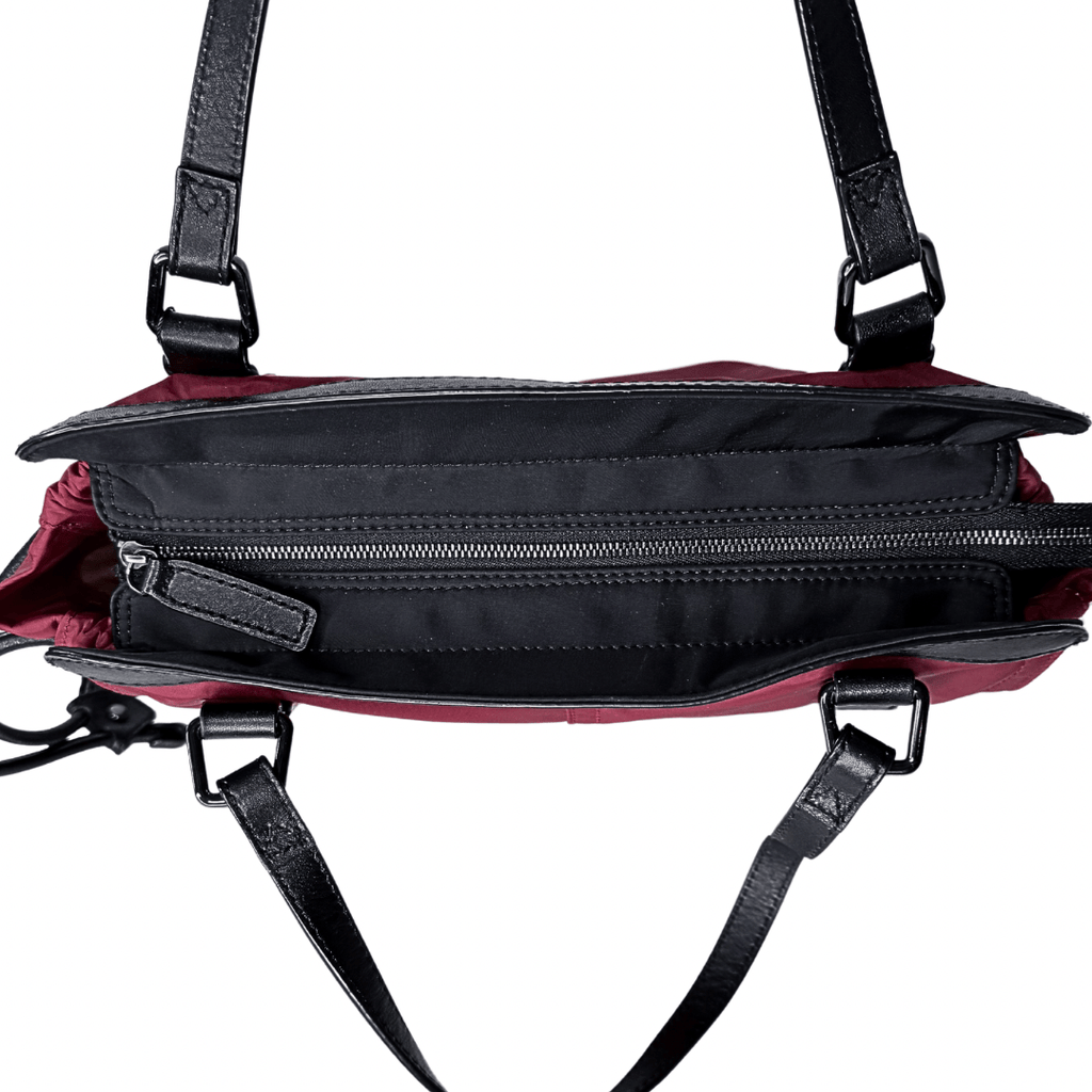 Burberry Red Nylon Buckleigh Tote