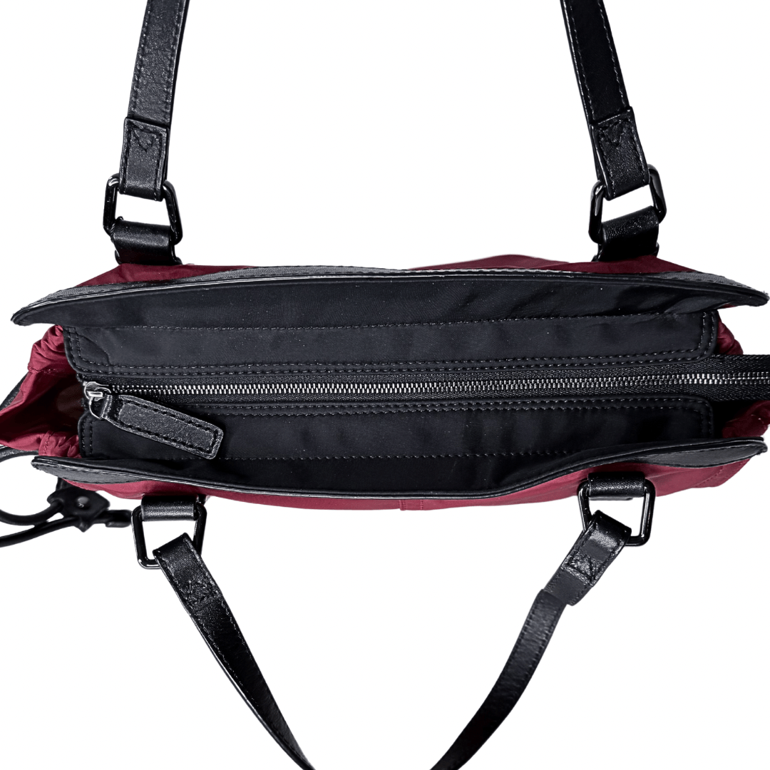 Burberry Red Nylon Buckleigh Tote