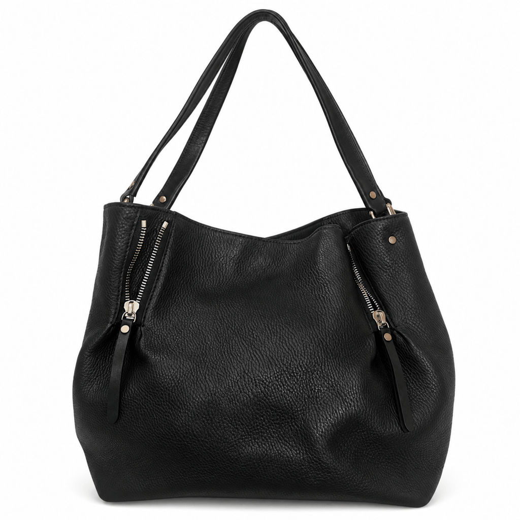 Burberry Maidstone Leather Hobo Bucket Bag
