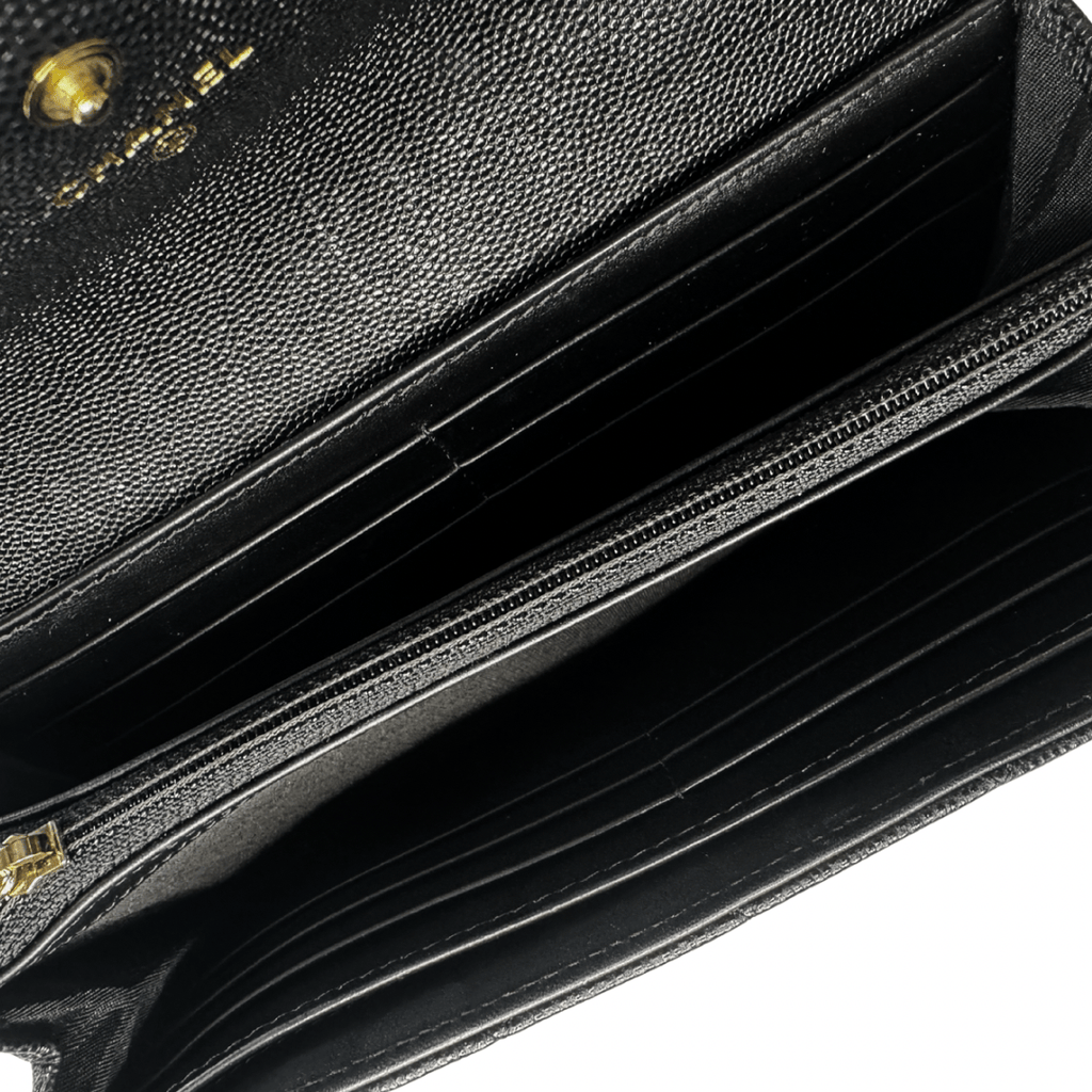 Chanel CC Boy Continental Flap Wallet