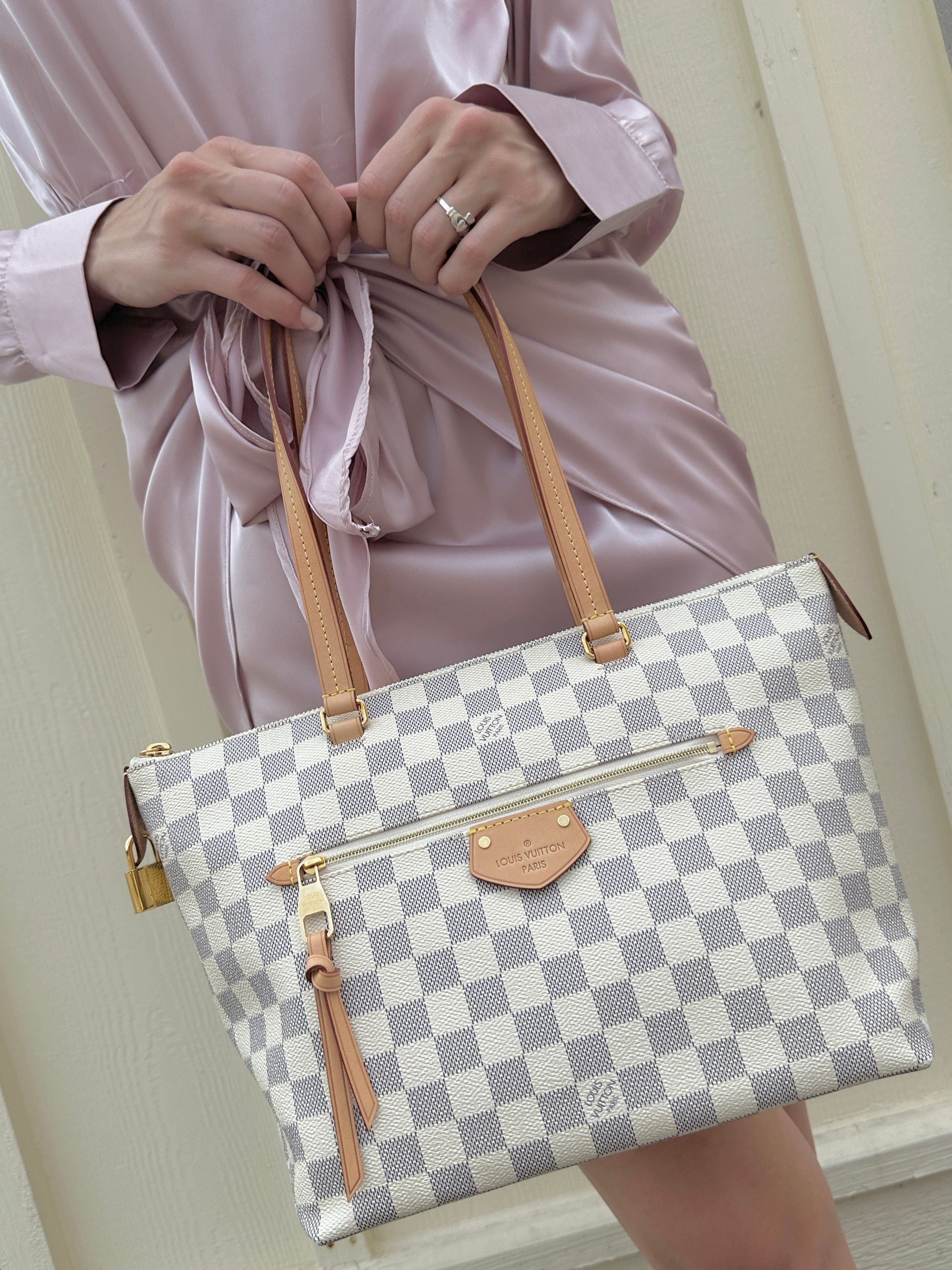 Louis Vuitton Damier Azur Iena Tote