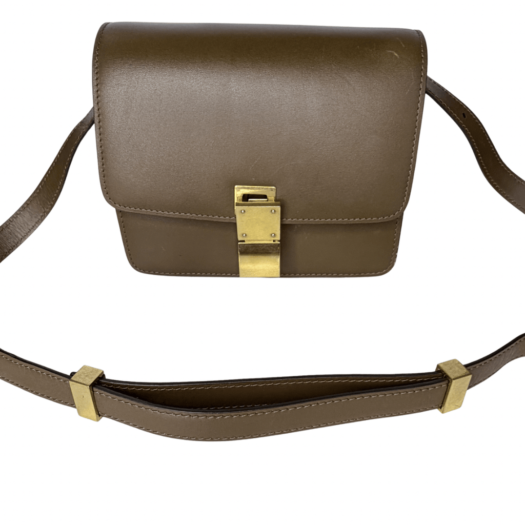 Celine Box Calfskin Crossbody Bag