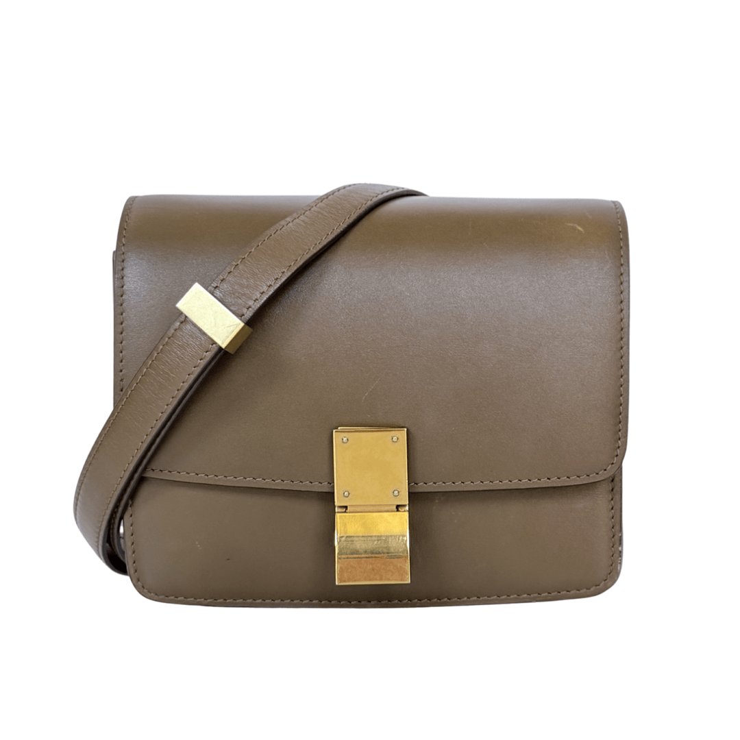 Celine Box Calfskin Crossbody Bag
