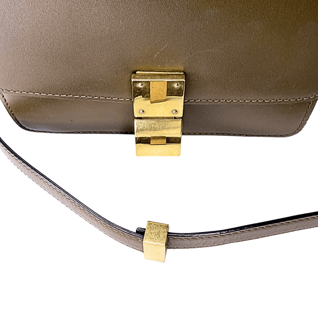 Celine Box Calfskin Crossbody Bag