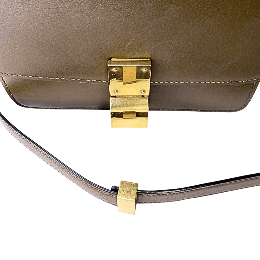 Celine Box Calfskin Crossbody Bag