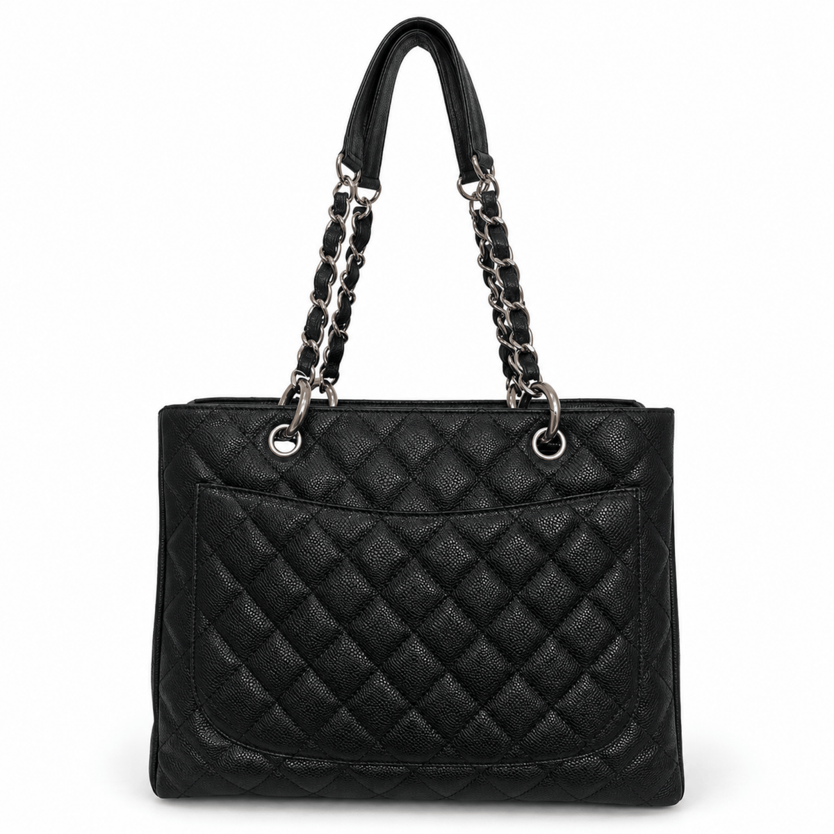 Chanel Caviar Leather Grand Shopping Tote