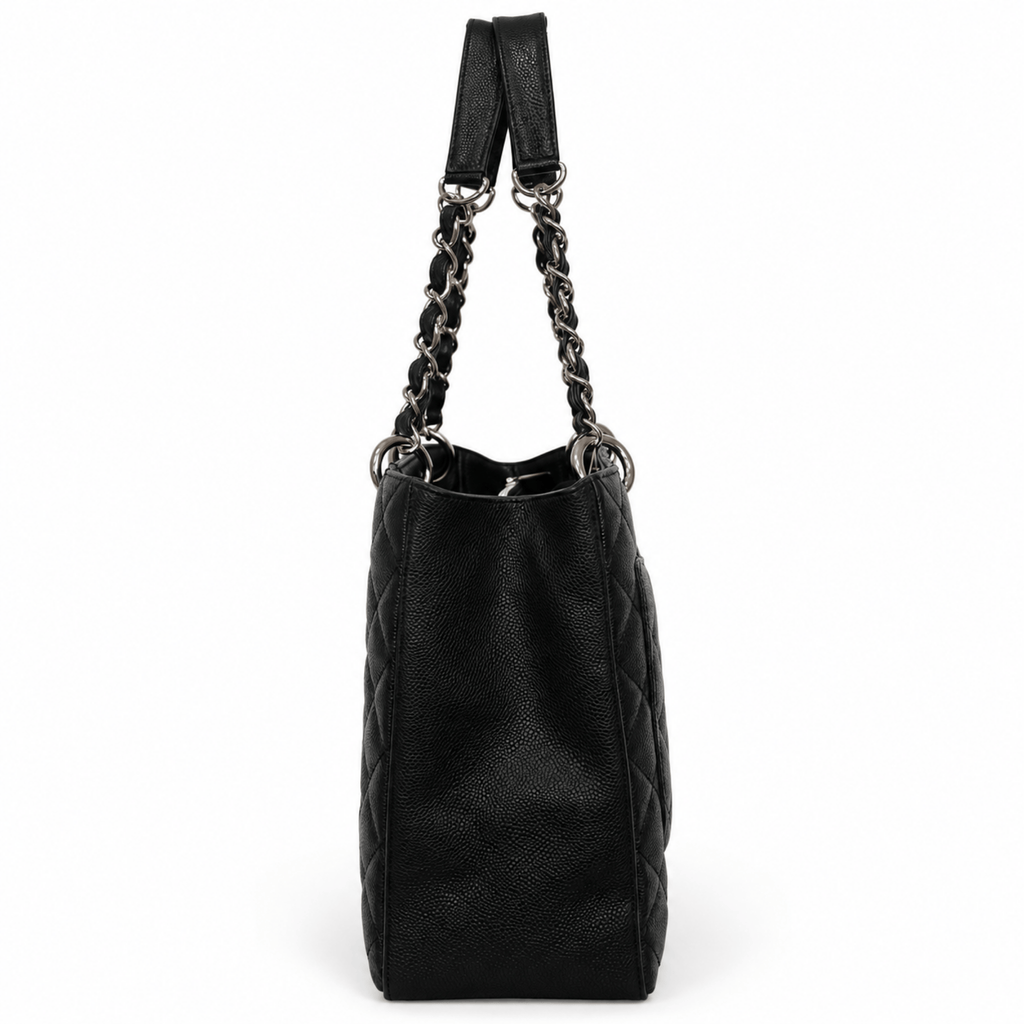 Chanel Caviar Leather Grand Shopping Tote