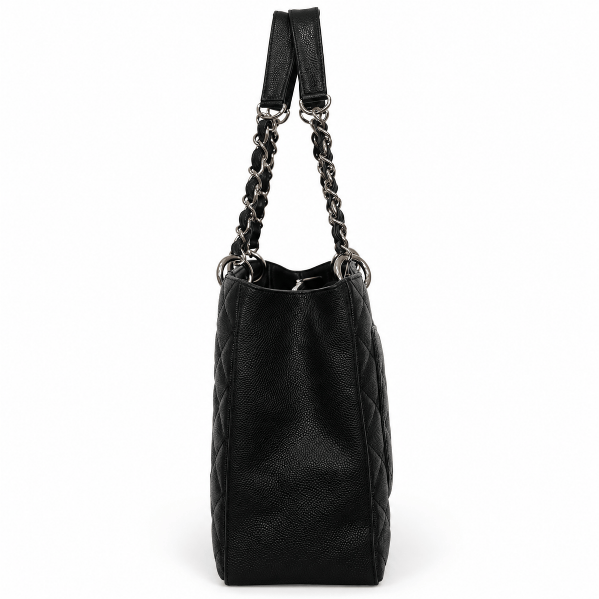 Chanel Caviar Leather Grand Shopping Tote