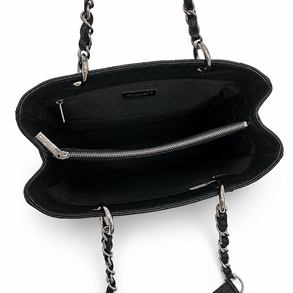 Chanel Caviar Leather Grand Shopping Tote