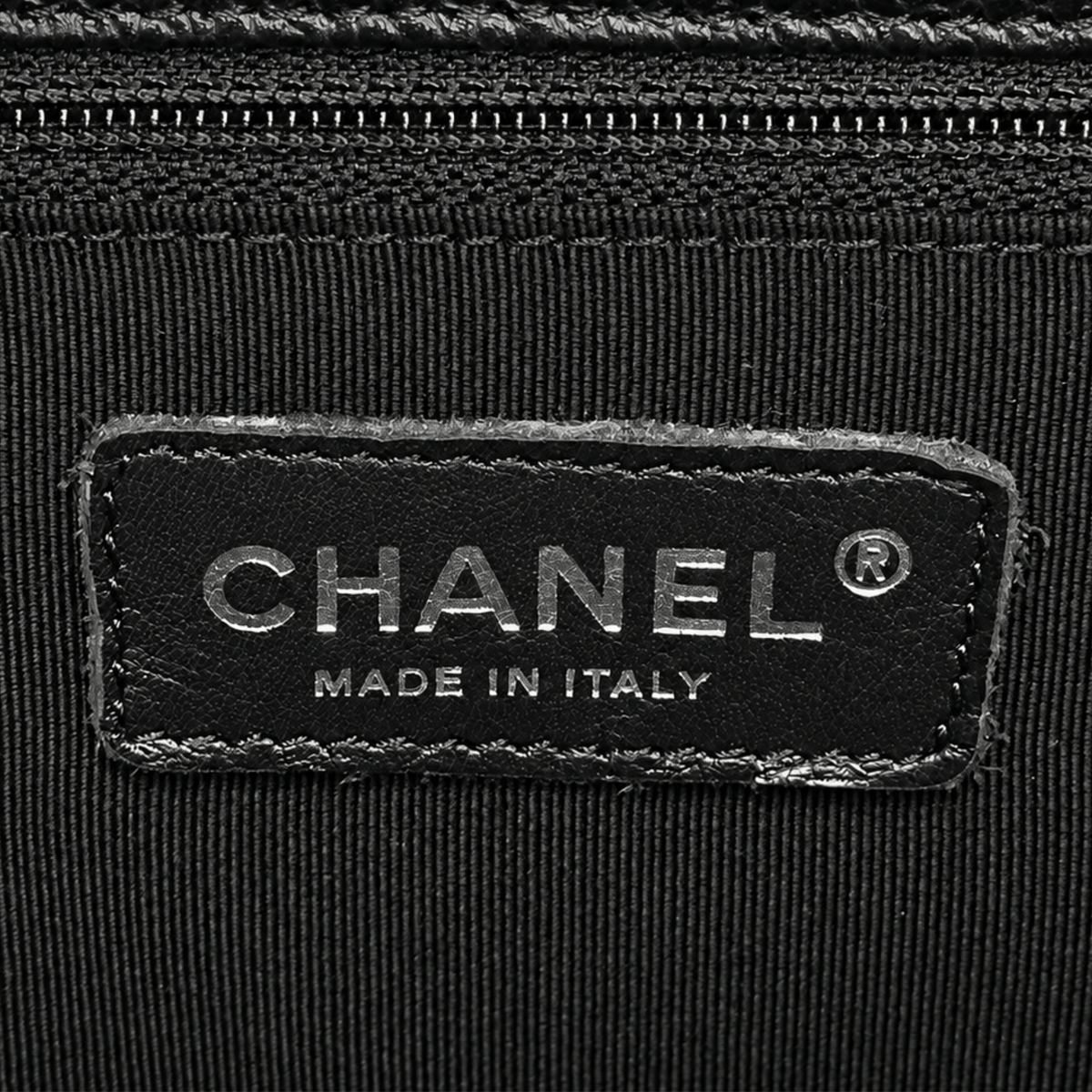 Chanel Caviar Leather Grand Shopping Tote