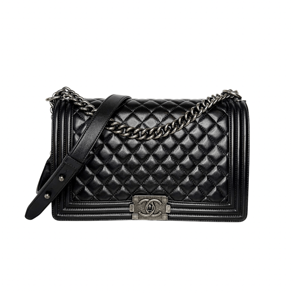Chanel Large Quilted Boy Bag