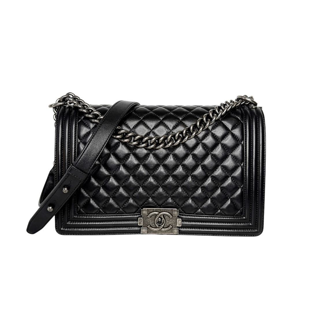 Chanel Large Quilted Boy Bag