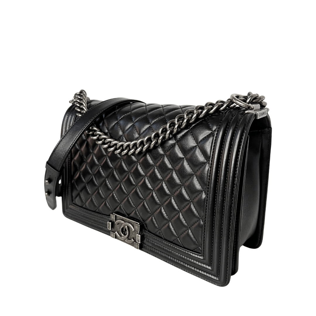 Chanel Large Quilted Boy Bag
