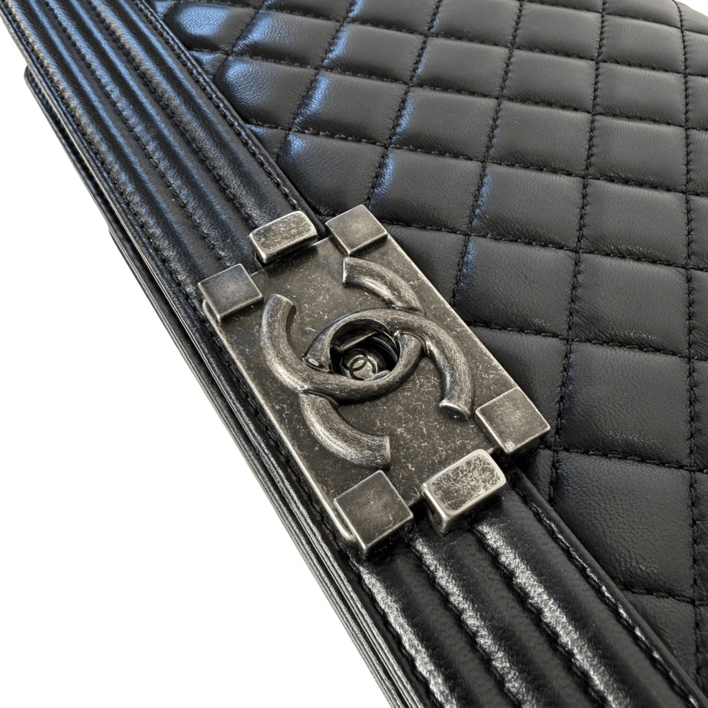 Chanel Large Quilted Boy Bag