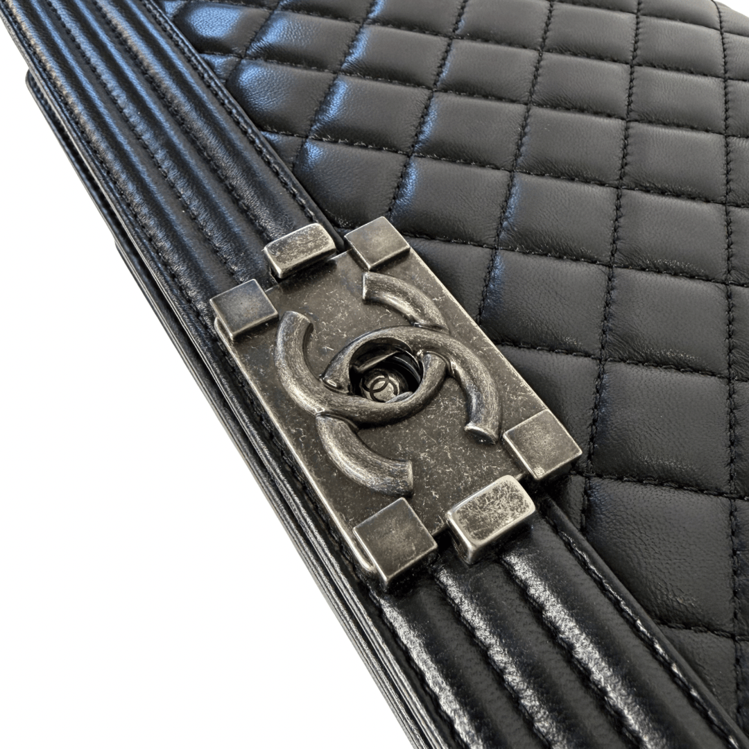 Chanel Large Quilted Boy Bag