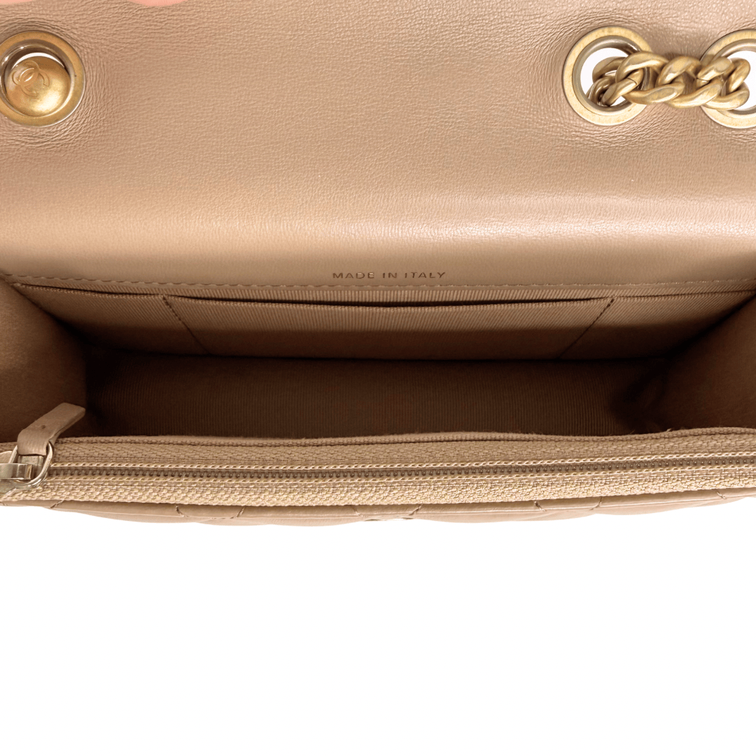 Chanel Quilted Flap Crush Phone Holder with Chain