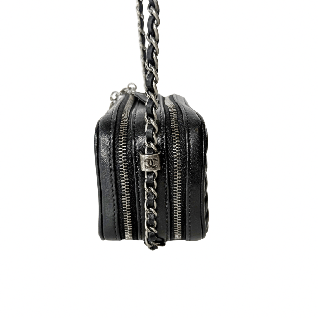 Chanel Small Quilted Coco Boy Camera Bag