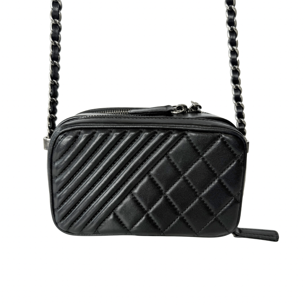 Chanel Small Quilted Coco Boy Camera Bag