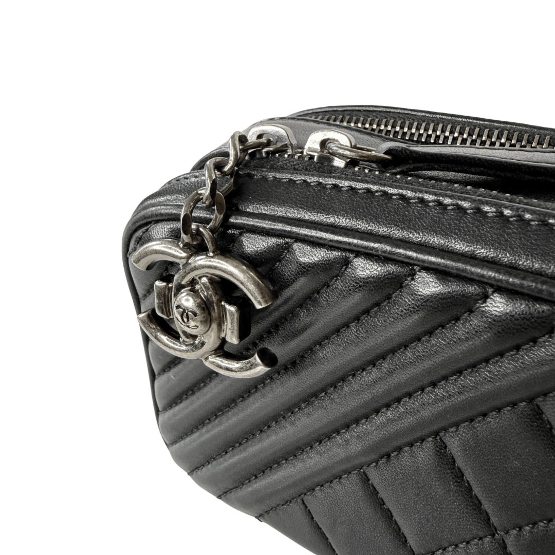 Chanel Small Quilted Coco Boy Camera Bag